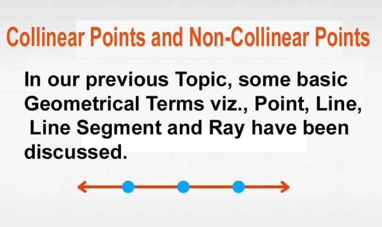 Collinear Points