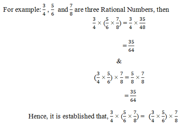 properties of rational numbers